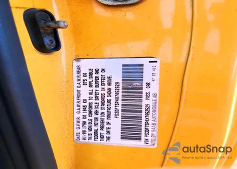 1999 Saab 9-3 Se z USA, uszkodzony, nr VIN YS3DF75P4X7052529